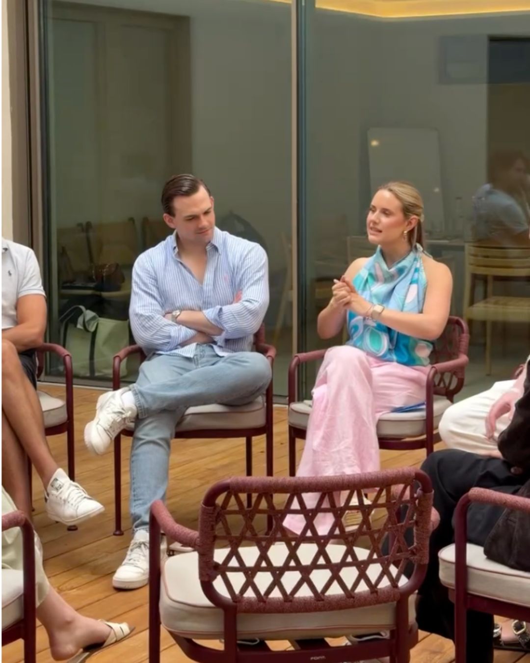 Antonia in a panel conversation