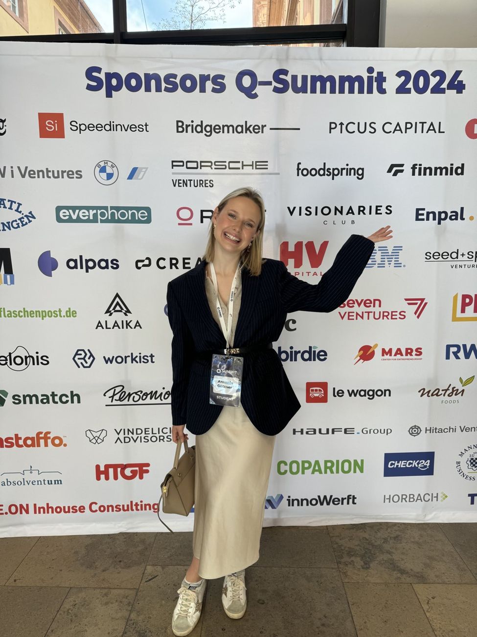 Antonia at the Q-Summit 2024